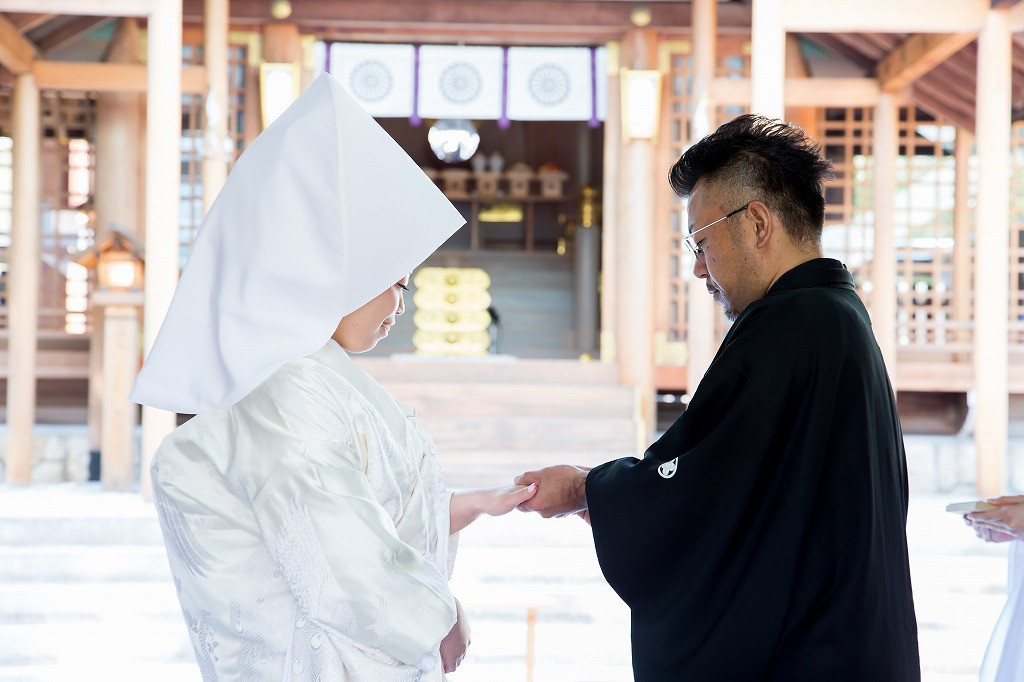 官幣大社の廣田神社で結婚式