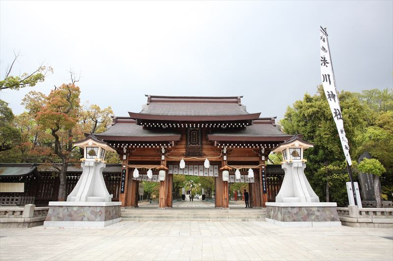 湊川神社の神前結婚式（神戸市中央区）