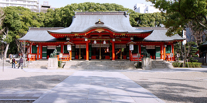 生田神社の神前結婚式（神戸市中央区）