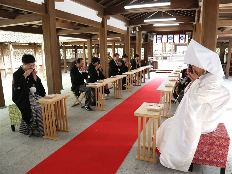京都・梨木神社の結婚式